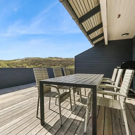別荘 Velholdt Med Sauna I 1 Klitraekke Sj126 Harboør